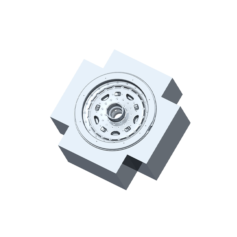 Molde de baja presión enfriado por agua nebulizada para cubo de rueda